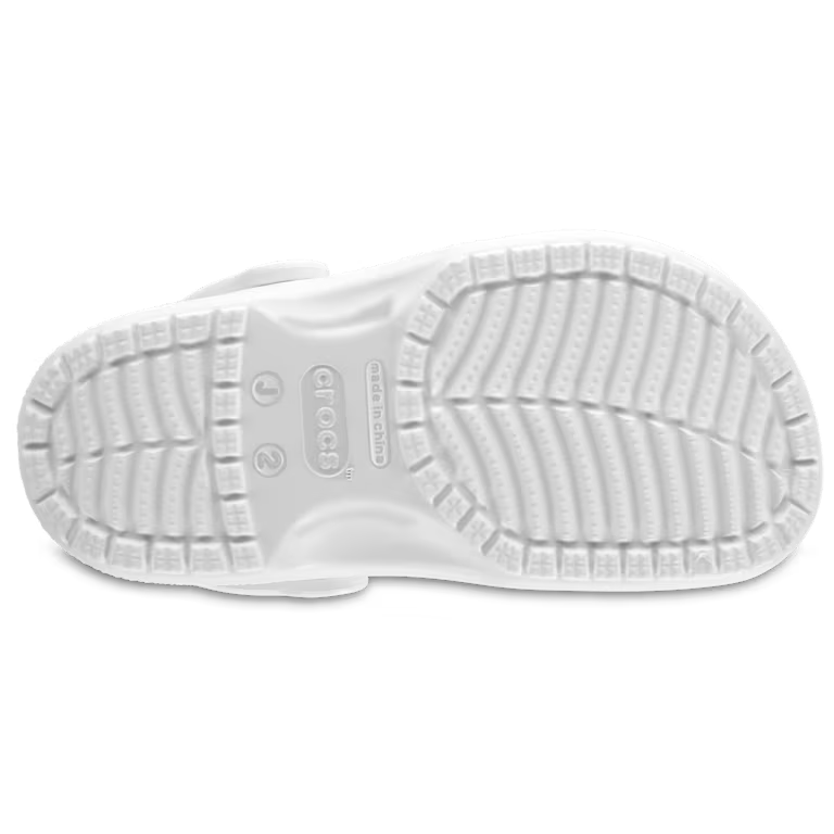 Crocs Kids Classic Clog - White