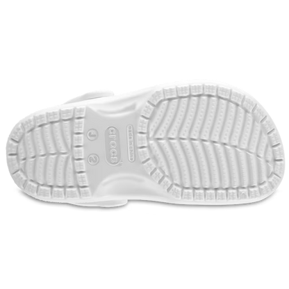 Crocs Kids Classic Clog - White