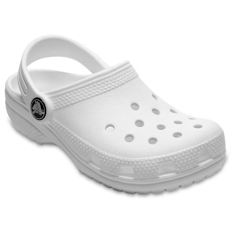 Crocs Kids Classic Clog - White