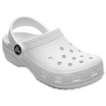 Crocs Kids Classic Clog - White