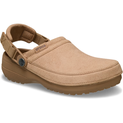 Crocs Classic Crafted Vegan Suede Clog - Milk Chocolate
