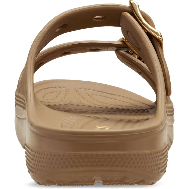 Crocs Saturday Metallic Buckle Sandal - Sepia