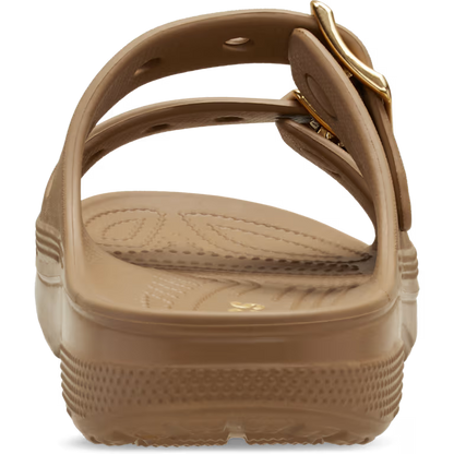 Crocs Saturday Metallic Buckle Sandal - Sepia