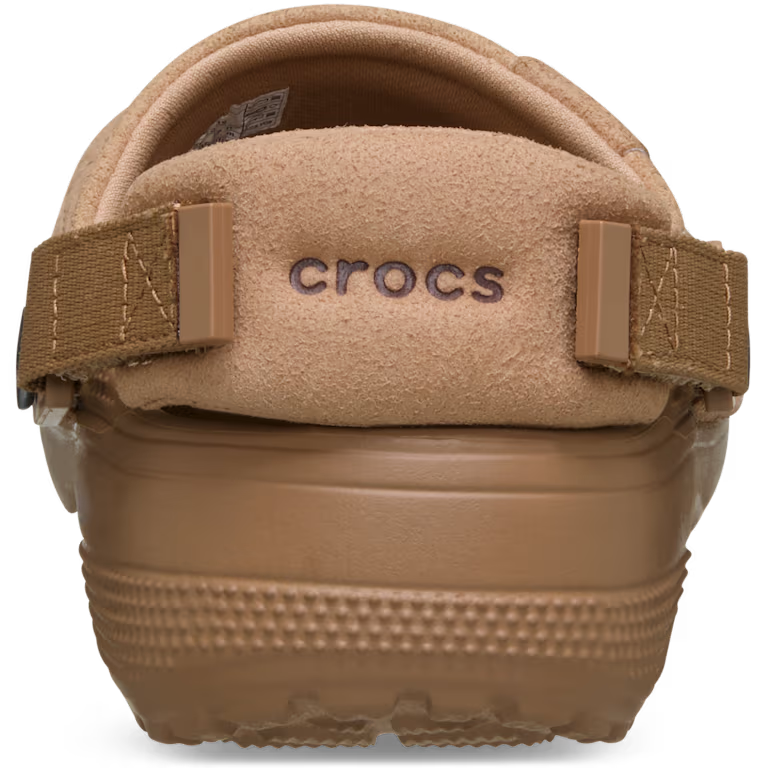 Crocs Classic Crafted Vegan Suede Clog - Milk Chocolate