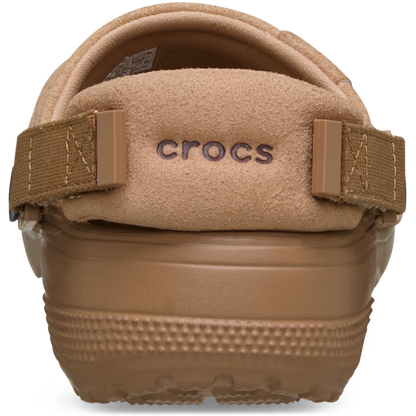 Crocs Classic Crafted Vegan Suede Clog - Milk Chocolate