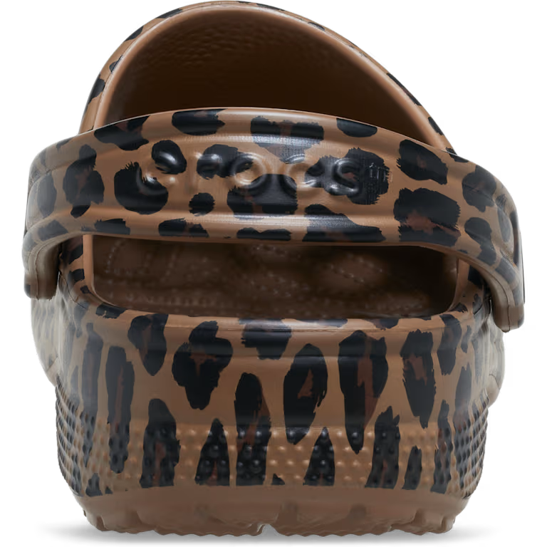 Crocs Classic Animal Clog - Sepia/ Leopard