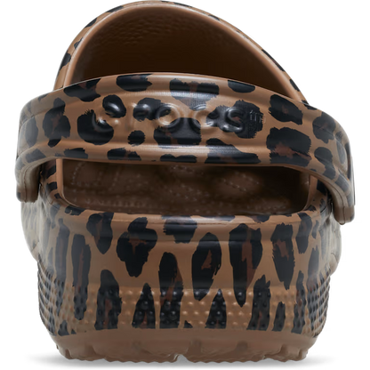 Crocs Classic Animal Clog - Sepia/ Leopard
