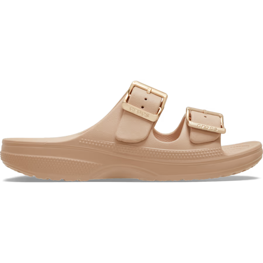 Crocs Saturday Metallic Buckle Sandal - Blush