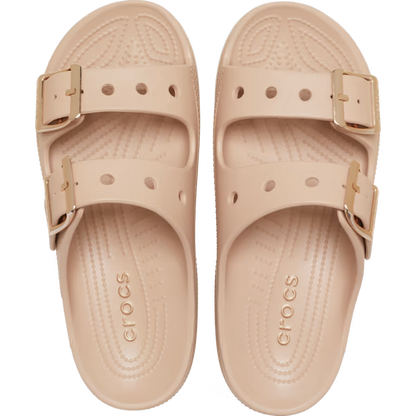Crocs Saturday Metallic Buckle Sandal - Blush