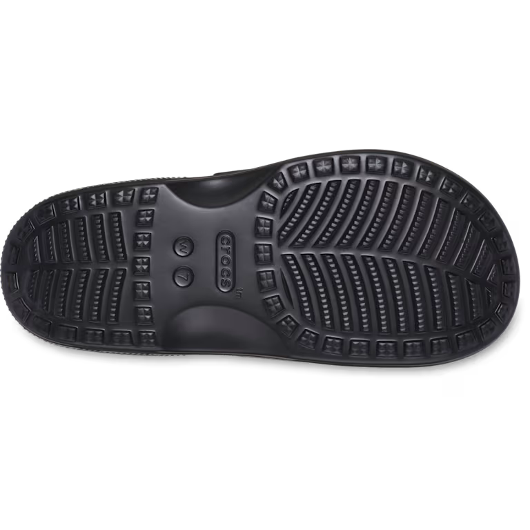 Crocs Saturday Metallic Buckle Sandal - Black