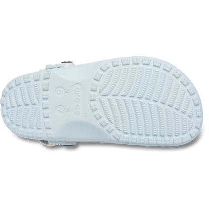 Crocs Crafted Vegan Suede Stitch Clog - Sky Ice