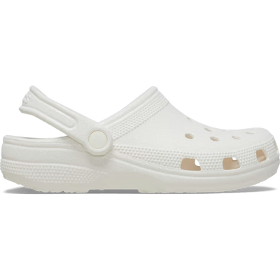 Crocs Unisex Classic Clog - Glitter White