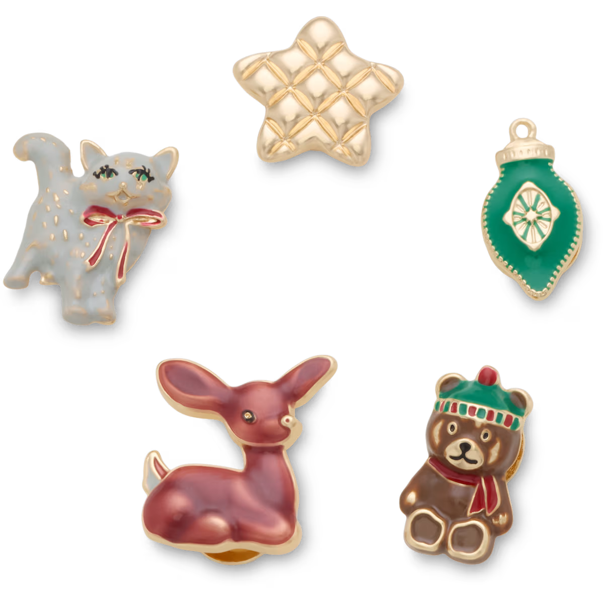 Croc Jibbitz - Nostalgic Holiday 5 Pack