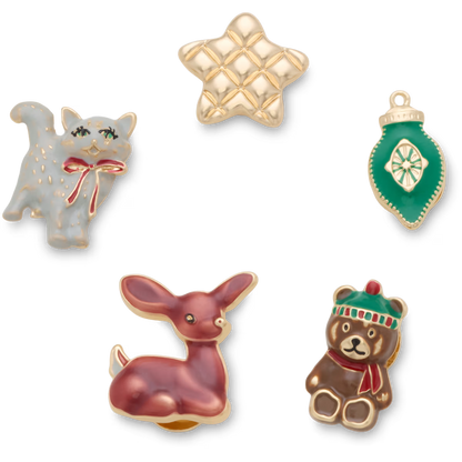 Croc Jibbitz - Nostalgic Holiday 5 Pack