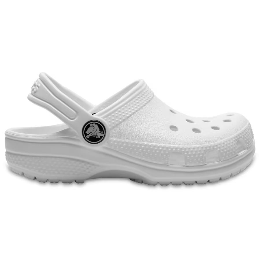 Crocs Kids Classic Clog - White
