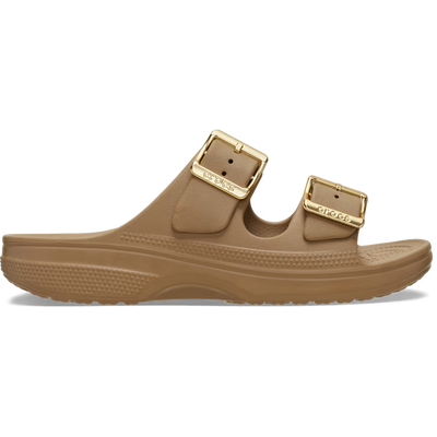 Crocs Saturday Metallic Buckle Sandal - Sepia