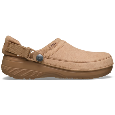 Crocs Classic Crafted Vegan Suede Clog - Milk Chocolate