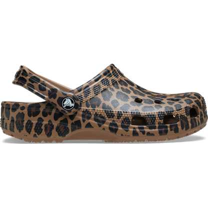 Crocs Classic Animal Clog - Sepia/ Leopard