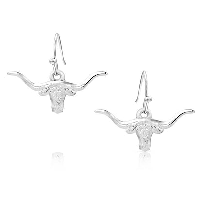Montana Out West Longhorn Earrings - ER6139