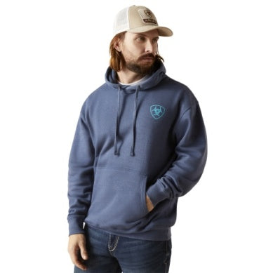 Ariat Mens V Waves Hood Deep Space
