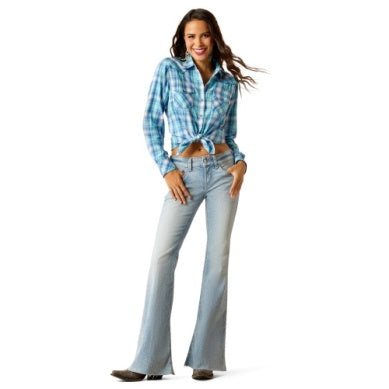 Ariat Womens Xico Snap Long Sleeve Shirt Plaid