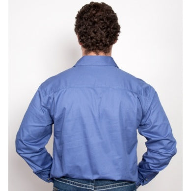 JUST COUNTRY WORK SHIRT CAMERON 1/2 BUTTON