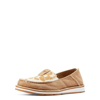 Ariat Womens Cruisers Adobe / Tan & White Hair on