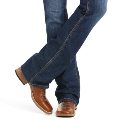 ARIAT WMNS REAL PERFECT RISE BOOT CUT ROSA
