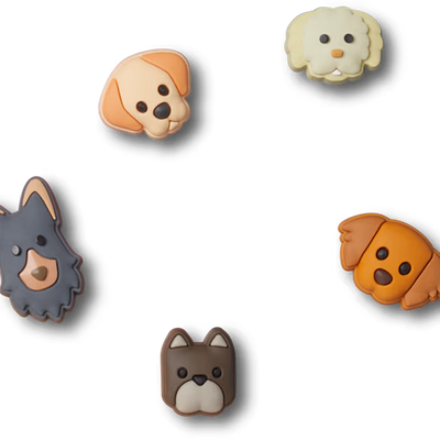 Croc Jibbitz - Tiny Puppy 5 Pack