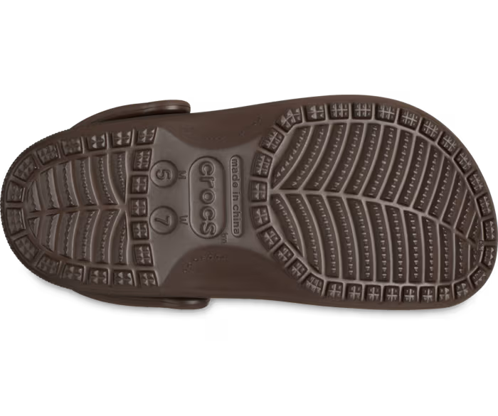 Crocs Unisex Classic Clog -  Coffee