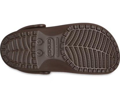 Crocs Unisex Classic Clog -  Coffee