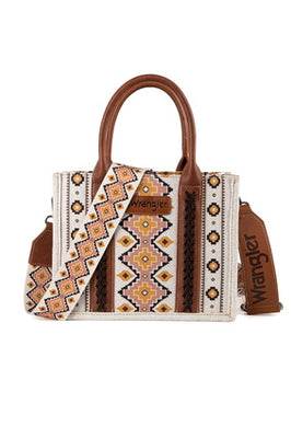 Wrangler South Western Crossbody Bag- Natural