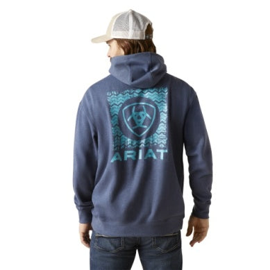 Ariat Mens V Waves Hood Deep Space