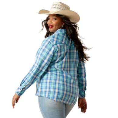 Ariat Womens Xico Snap Long Sleeve Shirt Plaid