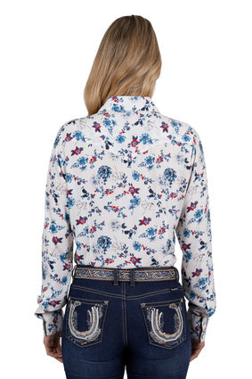 Pure Western Womens Flora Long Sleeve Shirt