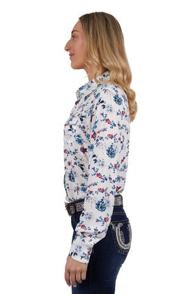 Pure Western Womens Flora Long Sleeve Shirt