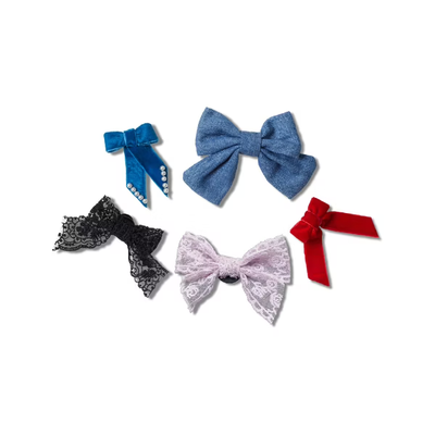 Croc Jibbitz - Dark Romance Bow 5 Pack