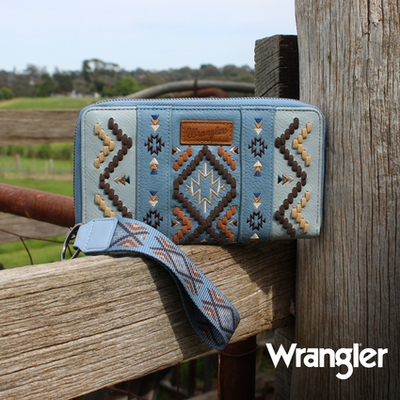 Wrangler Arizona Wallet -Blue