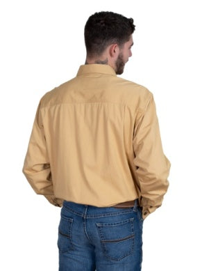JUST COUNTRY WORK SHIRT CAMERON 1/2 BUTTON