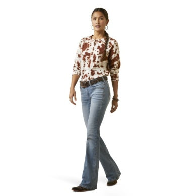 Ariat Womens Real Perfect Rise Arrow Fit Boot Cut Penelope Oklahoma