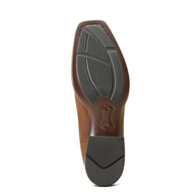 ARIAT MENS BOOKER ULTRA SQUARE TOE OILY DISTRESSED TAN