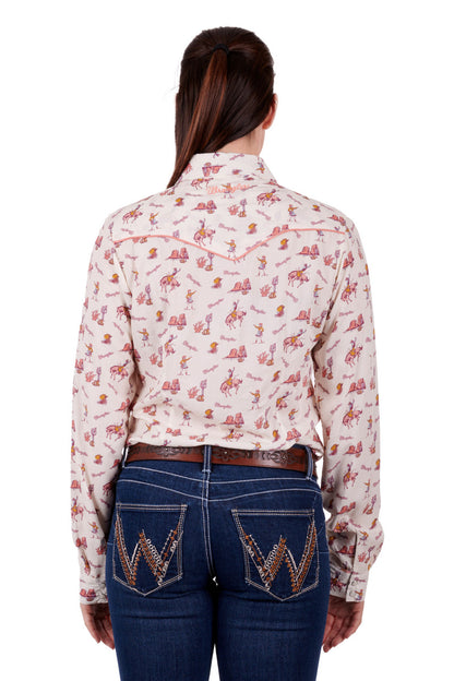 WRANGLER WMNS BECKY LS SHIRT