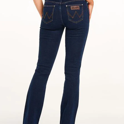 WRANGLER LADIES MID WAIST BOOT CUT JEAN W/091040