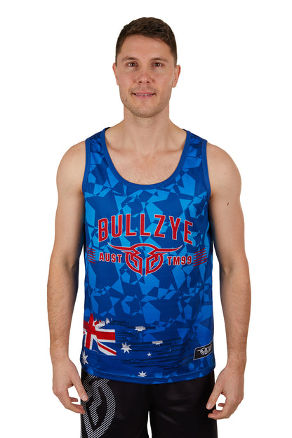 BULLZYE MENS DAZ SINGLET