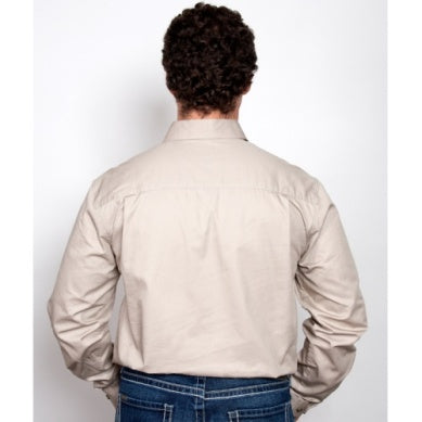JUST COUNTRY WORK SHIRT CAMERON 1/2 BUTTON