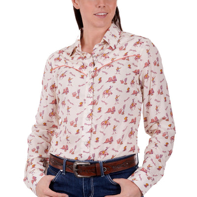 WRANGLER WMNS BECKY LS SHIRT