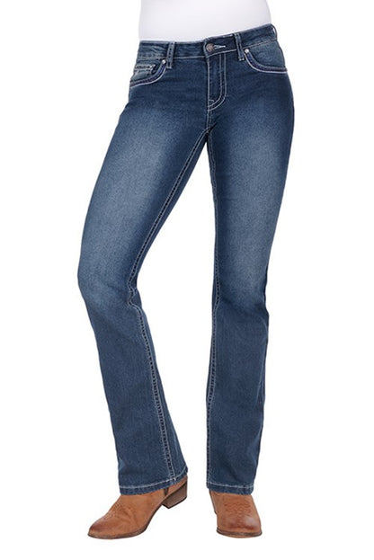 PURE WESTERN MADELEINE BOOT CUT JEAN 34'