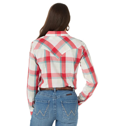 WRANGLER WMNS ESSENTIAL L/S SHIRT