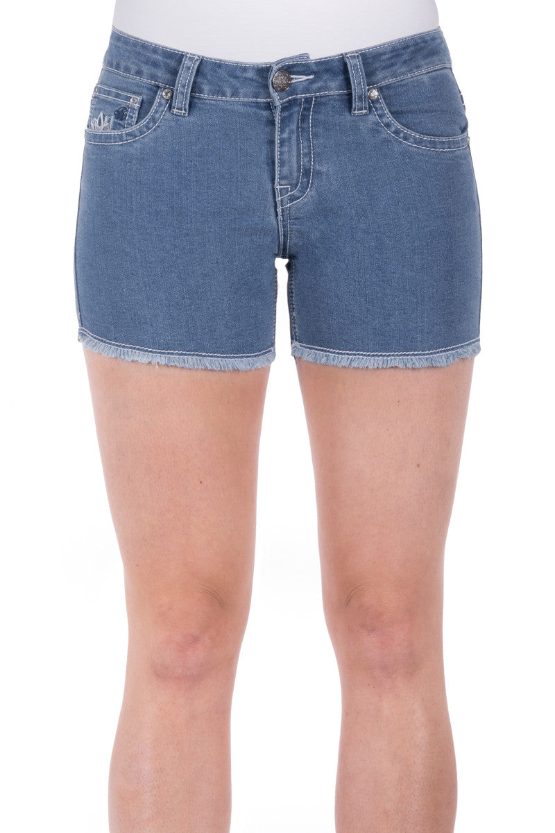 PURE WESTERN WMNS AUDREY SHORT