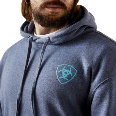 Ariat Mens V Waves Hood Deep Space